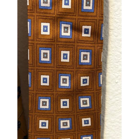 Jos. A. Bank Silk Patterned Made in Italy Neck Ties LOT OF 4 Suit Tie Business - Picture 5 of 13